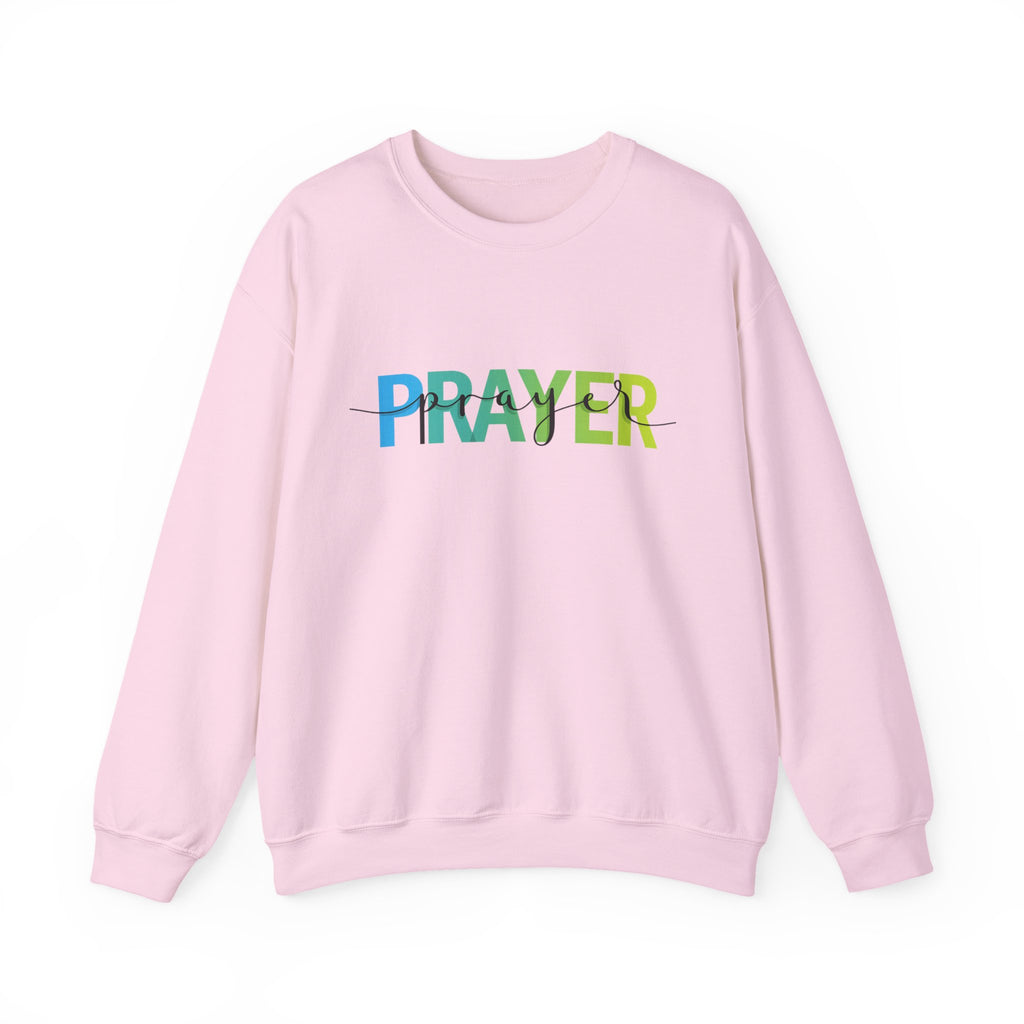 Prayer Crewneck Sweatshirt — Inspirational Faith Pullover