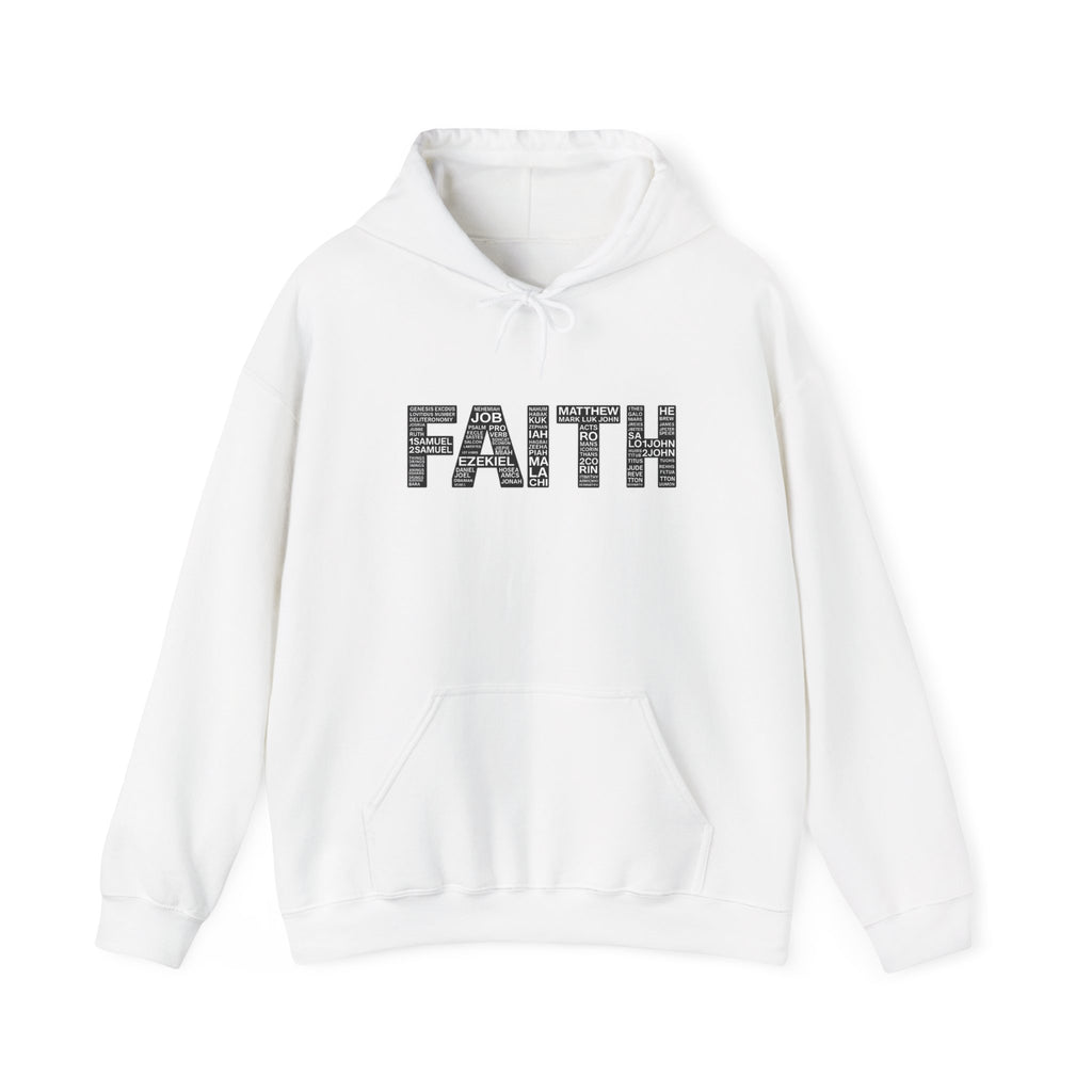 Mens "Faith" Heavy Blend™ Hooded Sweatshirt