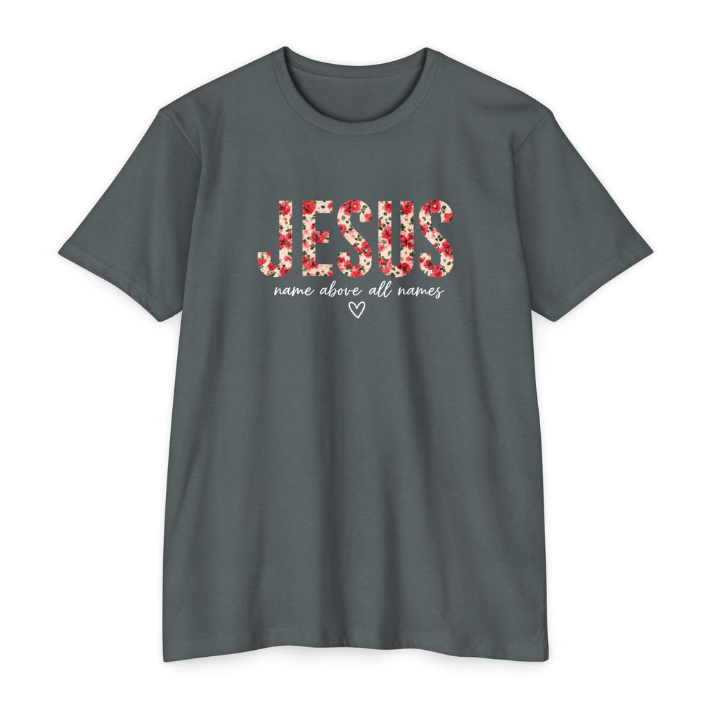 Womens Jesus Floral Mosaic T-Shirt