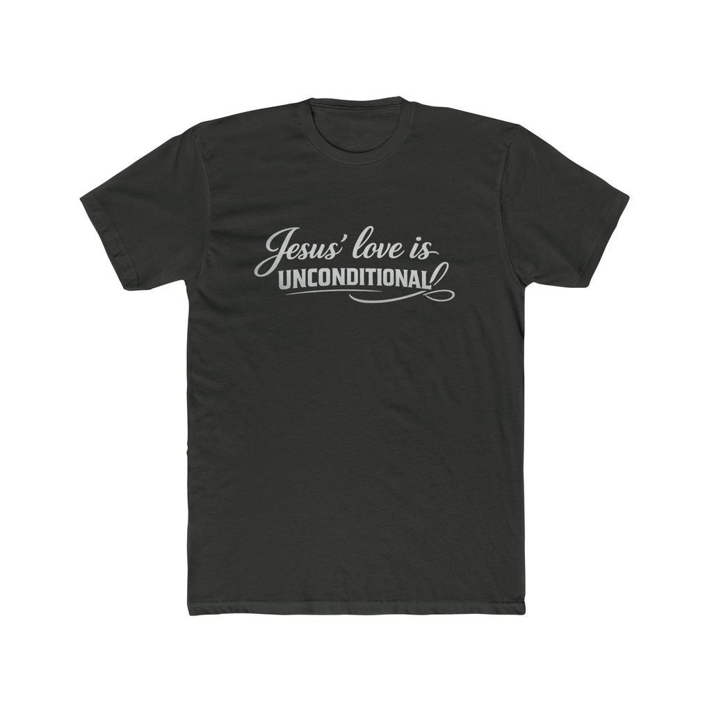 Jesus' Love Is Unconditional tee | Christian faith shirt, scripture design