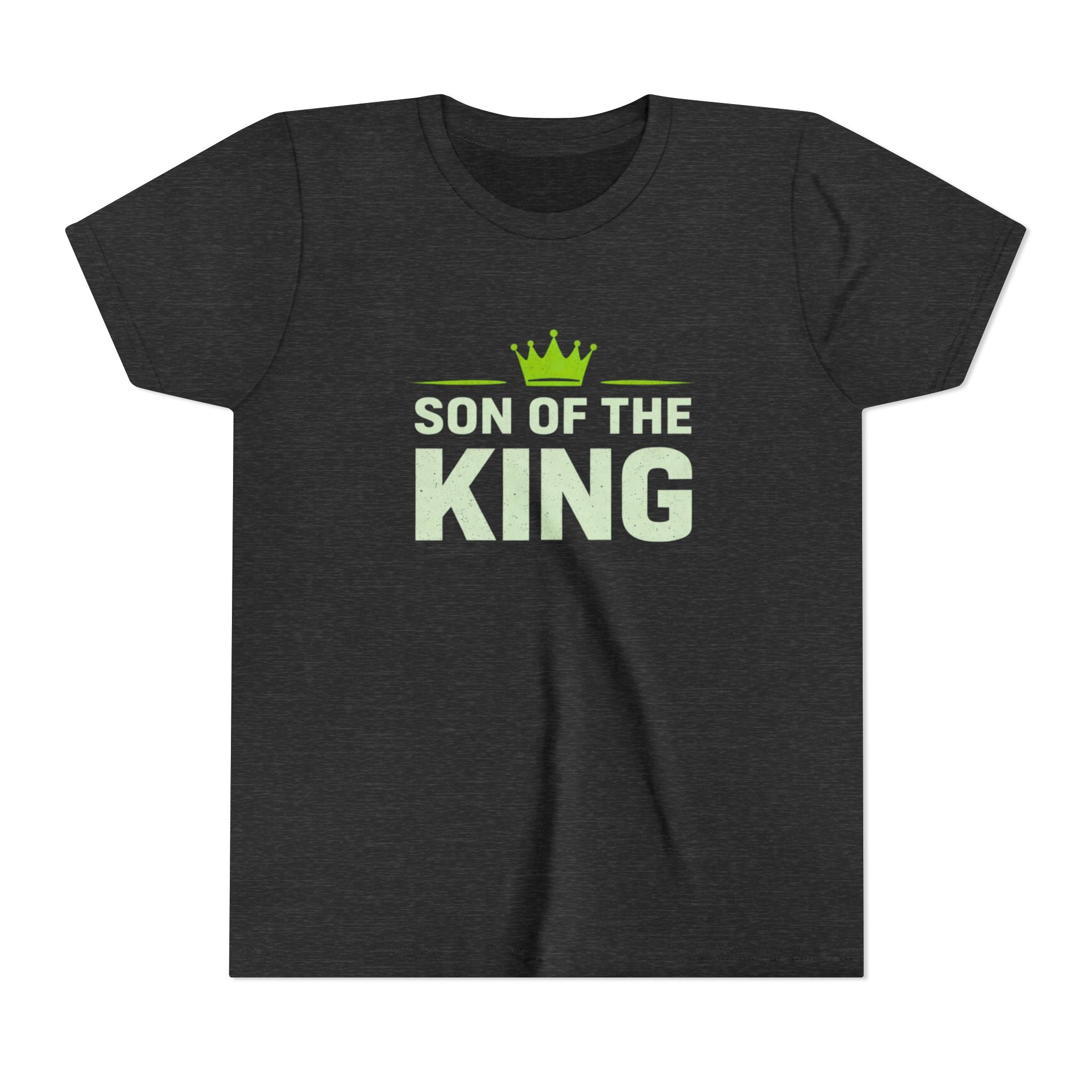 Boys Youth Tee - "Son of the King" Crown Graphic