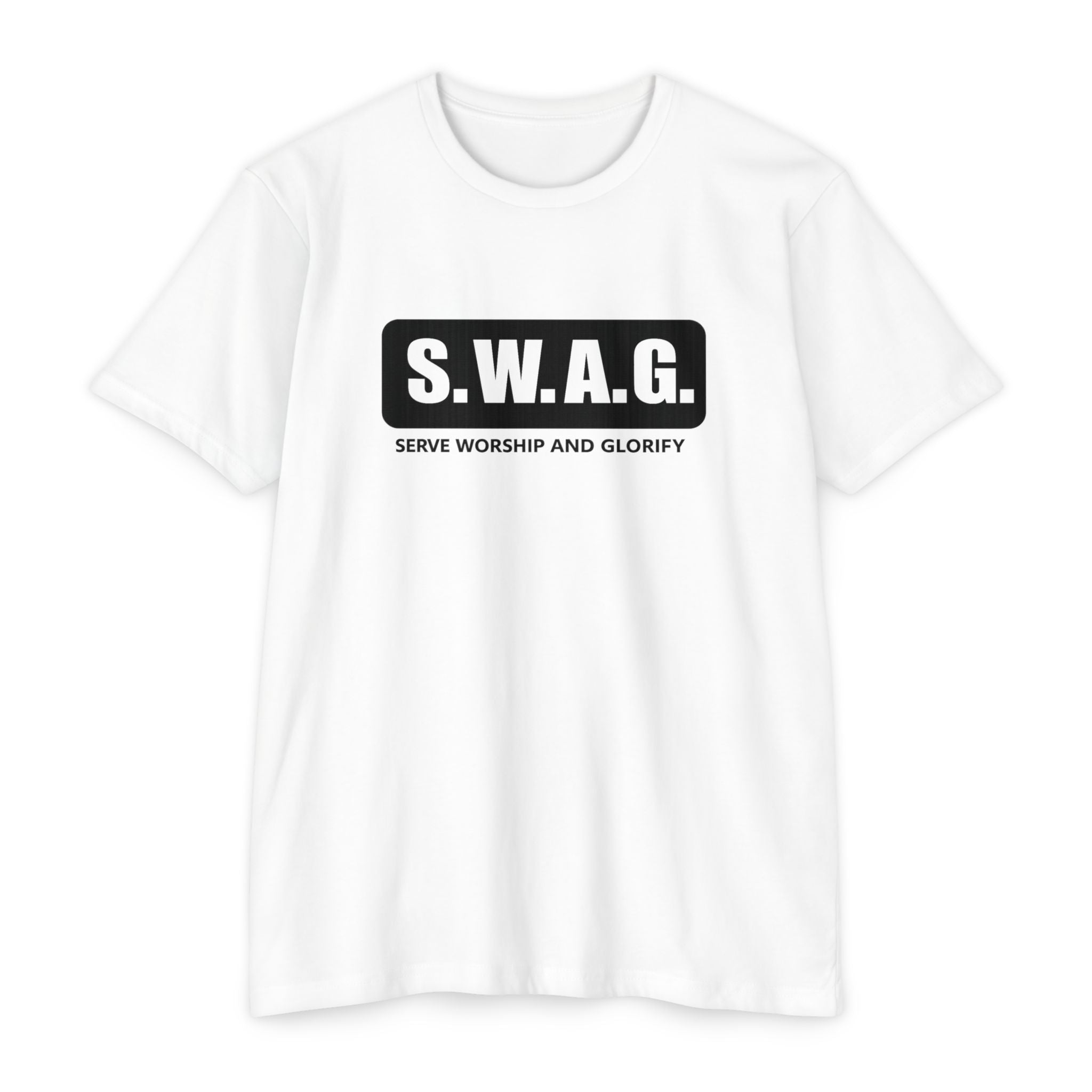 Womens S.W.A.G. Serve Worship And Glorify T-shirt | Christian Faith Shirt