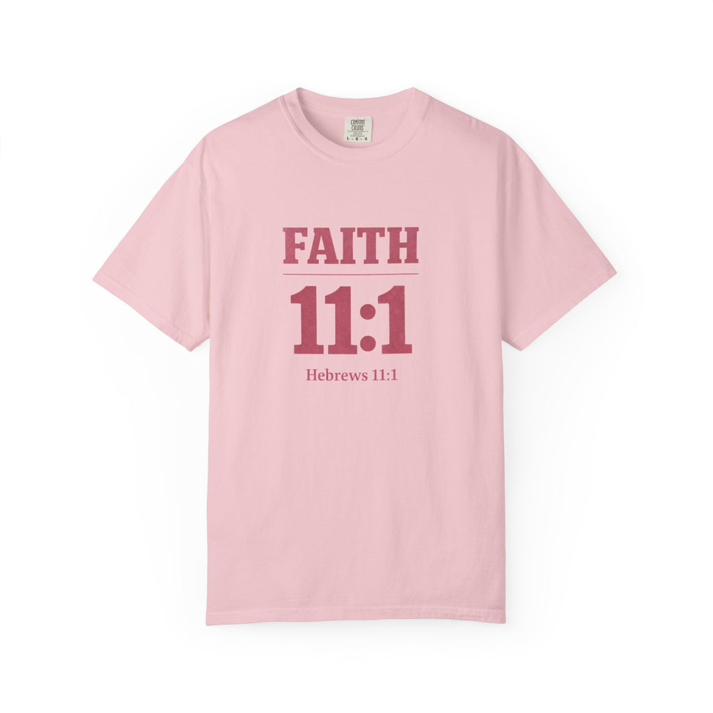 Faith 11:1 T‑Shirt — Hebrews 11:1 Inspirational Christian Tee
