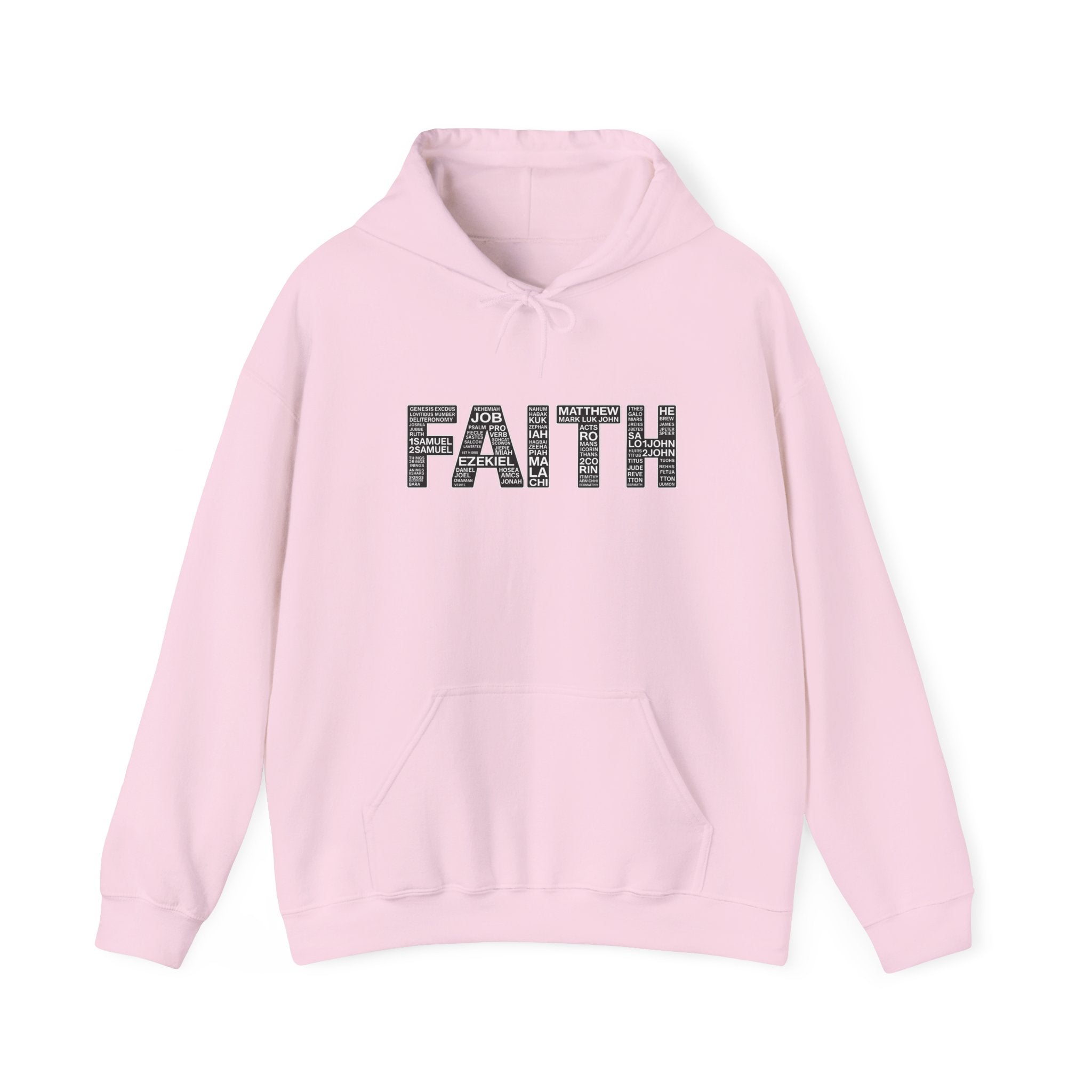 Mens "Faith" Heavy Blend™ Hooded Sweatshirt