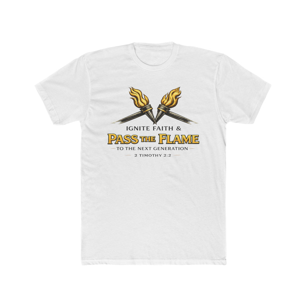 Pass the Flame T-Shirt — Ignite Faith Youth Ministry Tee