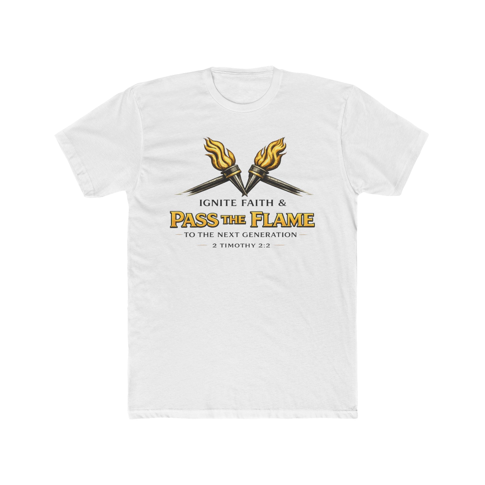Pass the Flame T-Shirt — Ignite Faith Youth Ministry Tee