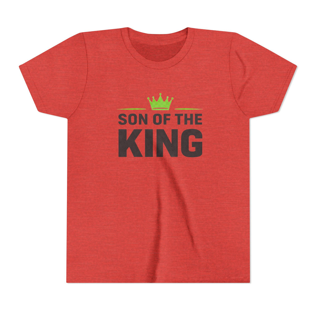 Boys Youth Tee - "Son of the King" Crown Graphic