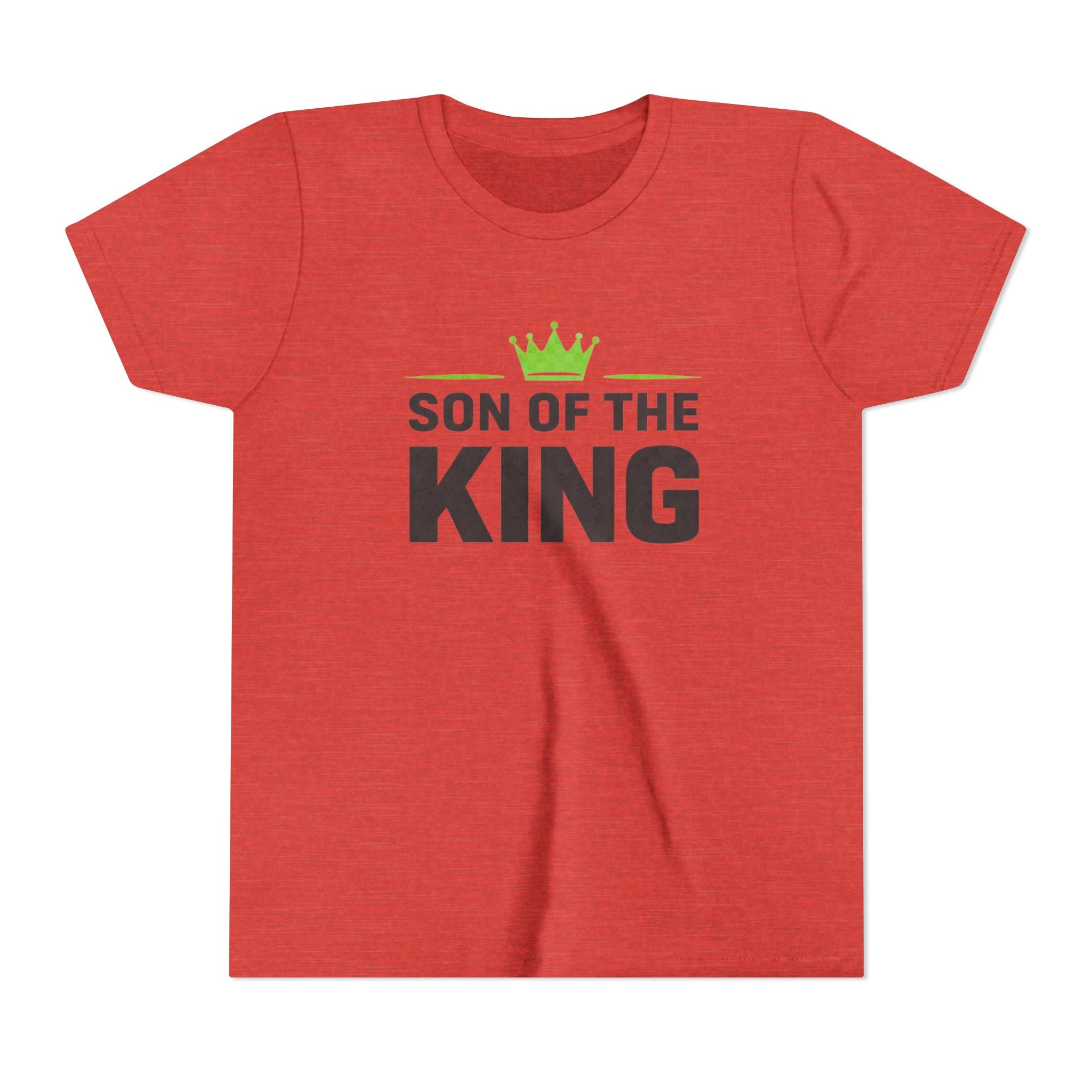 Boys Youth Tee - "Son of the King" Crown Graphic