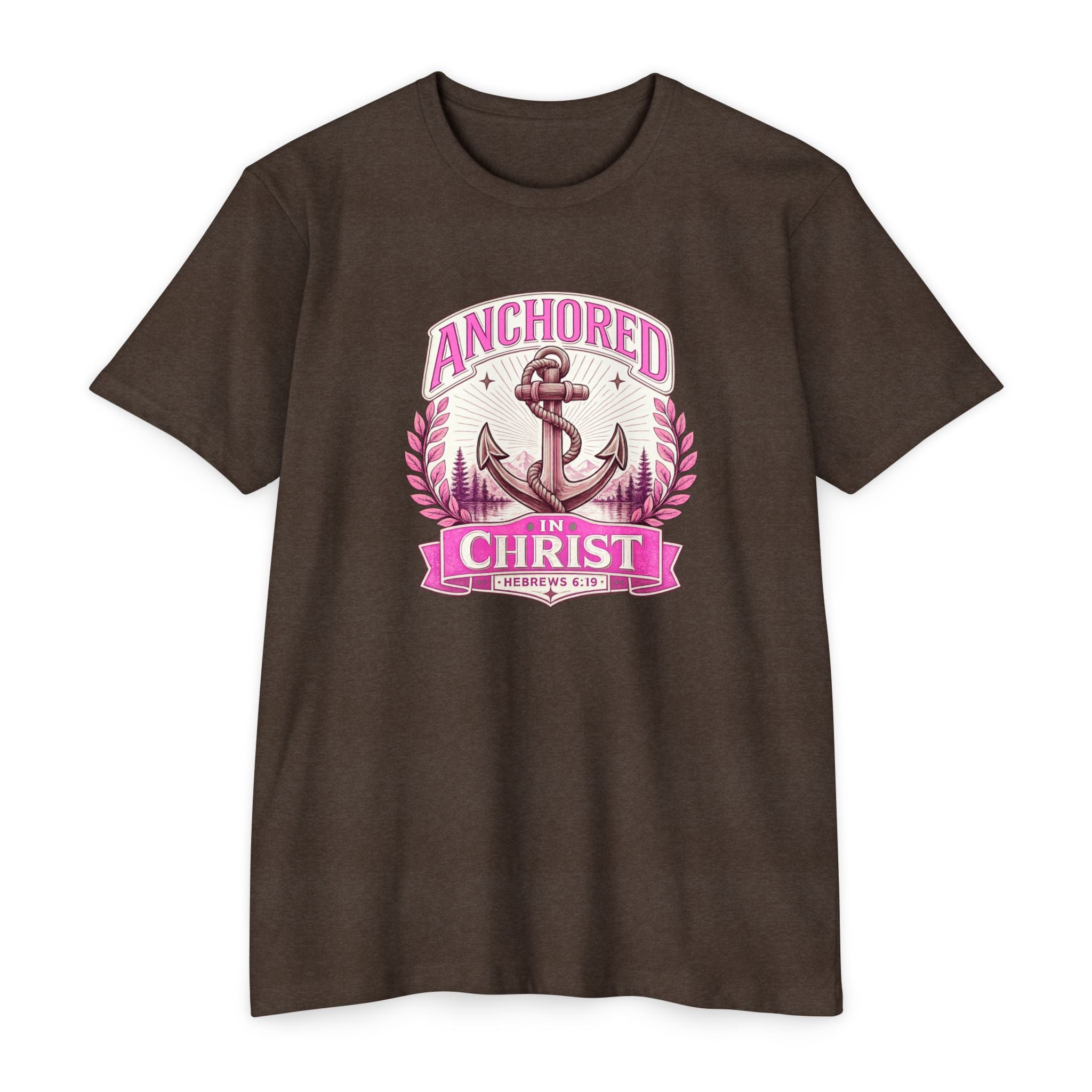 Women Anchored in Christ Anchor Graphic T-shirt