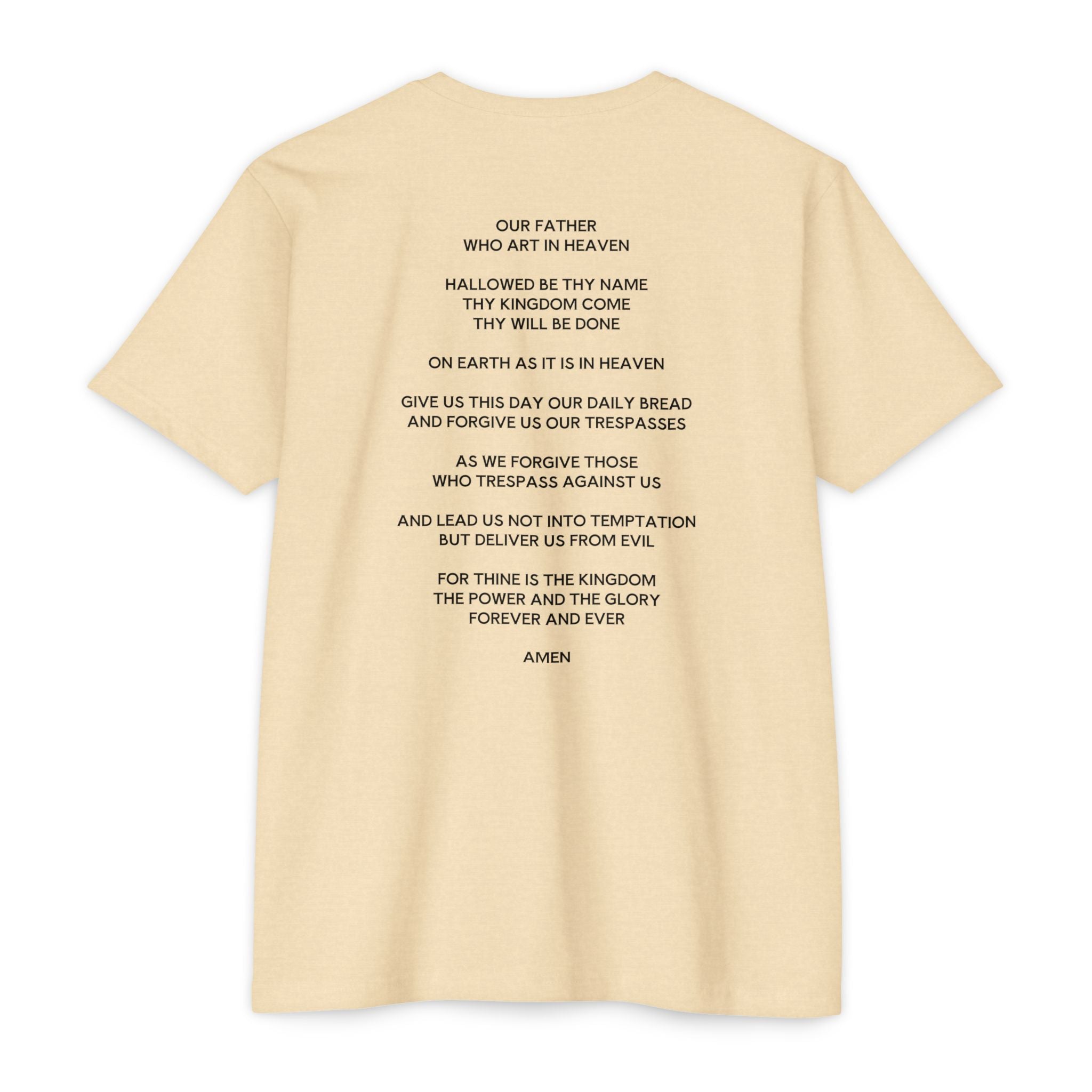 Womens Lord's Prayer T-shirt | Christian Tee
